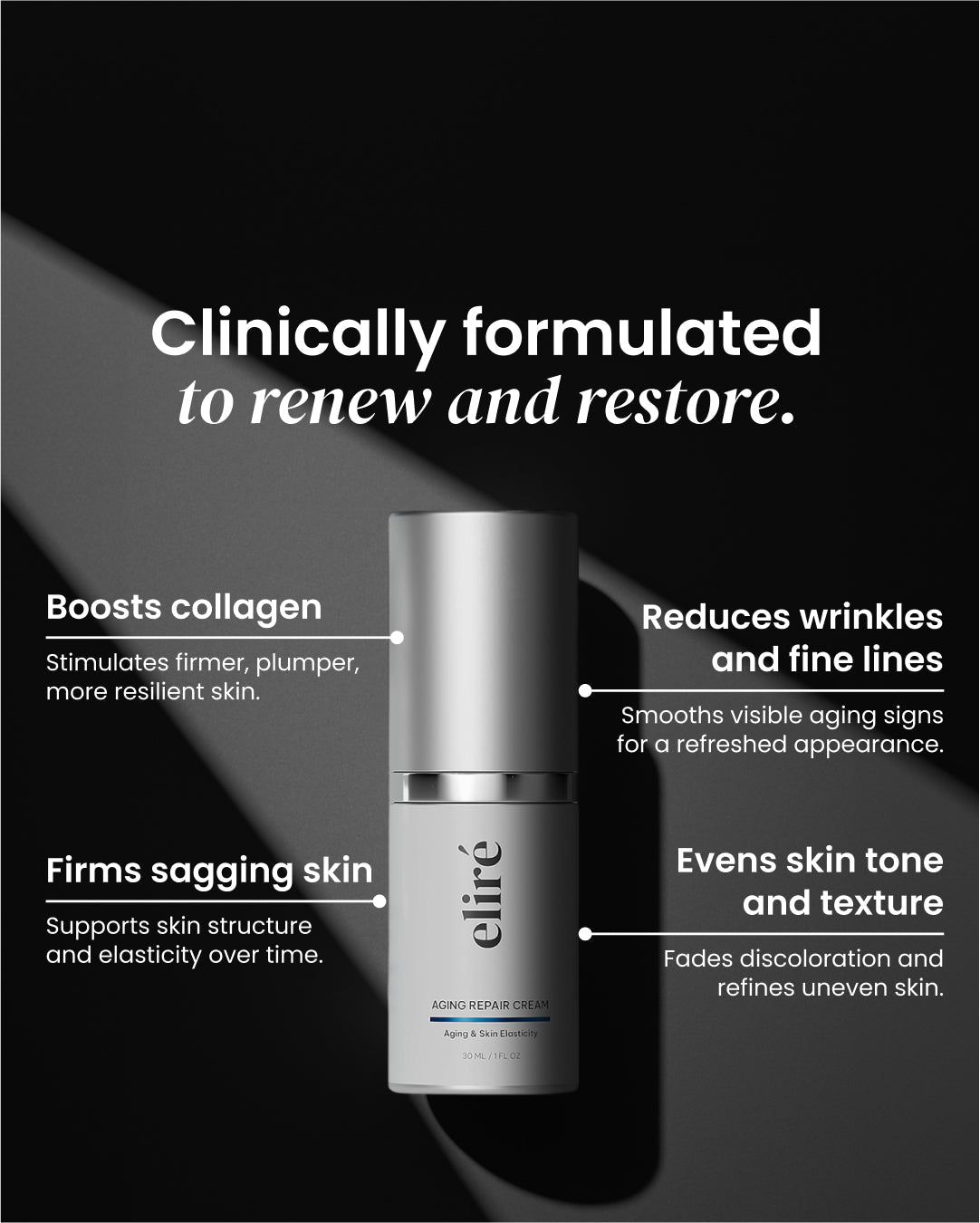 Elire Aging Repair Cream.